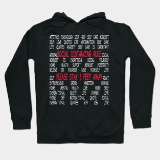 Social distancing rule please stay 6 feet away tshirt Hoodie